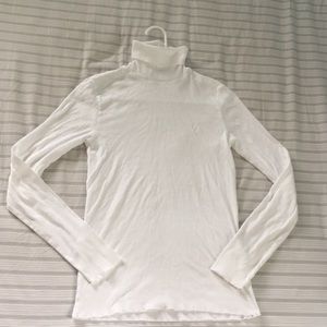 White Polo Turtleneck
